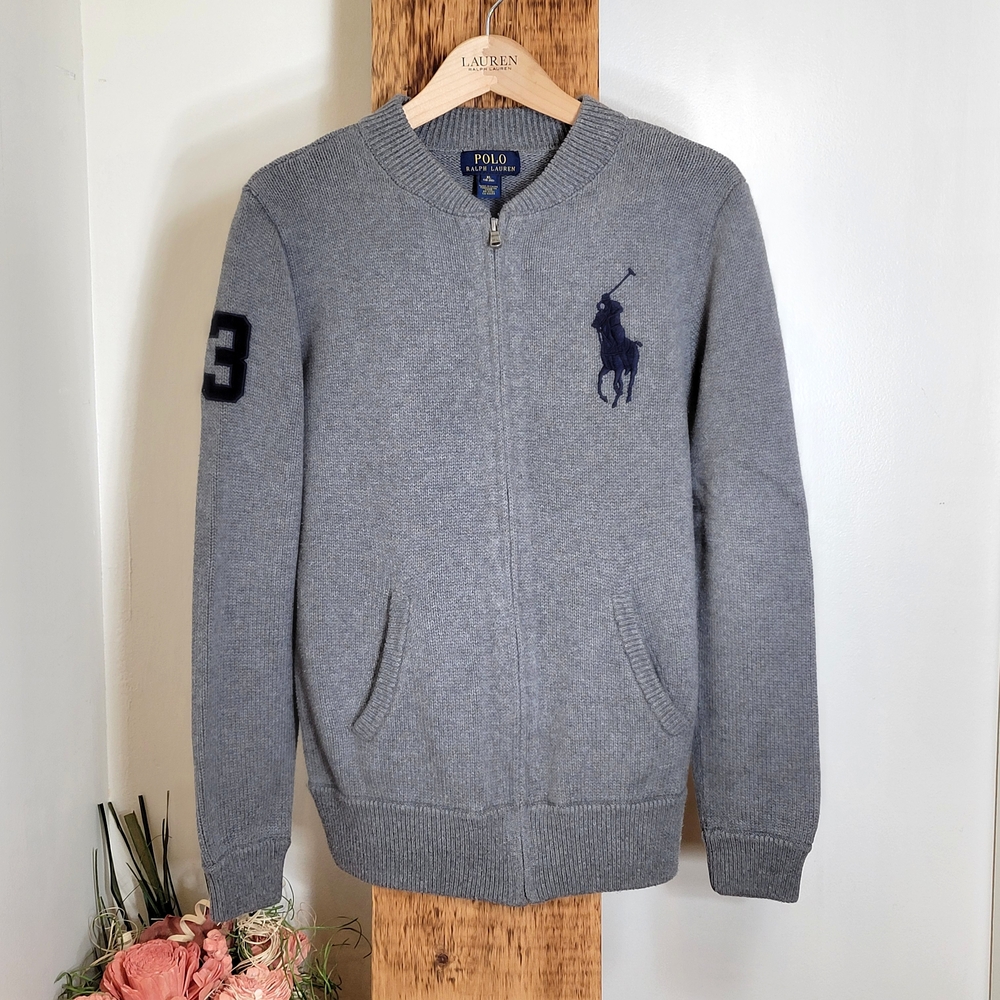 Polo by Ralph Lauren Big Pony Zip-Up Sweater